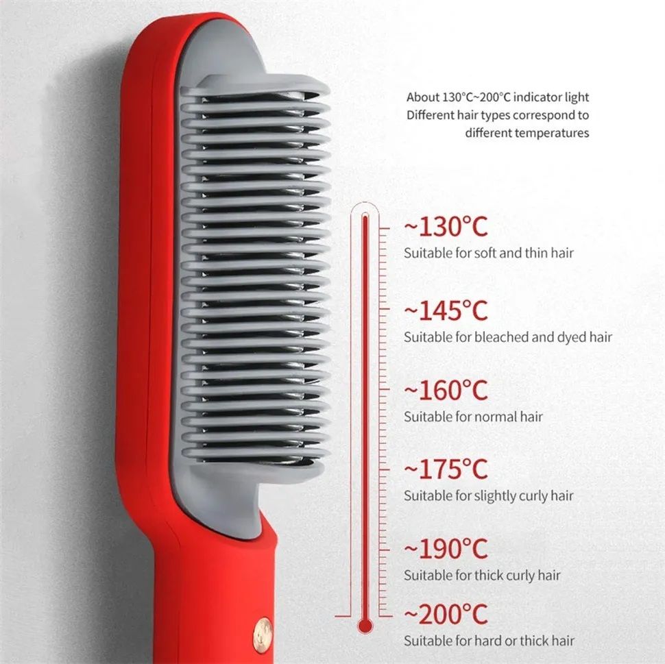 909 Brush Hair Straightener.