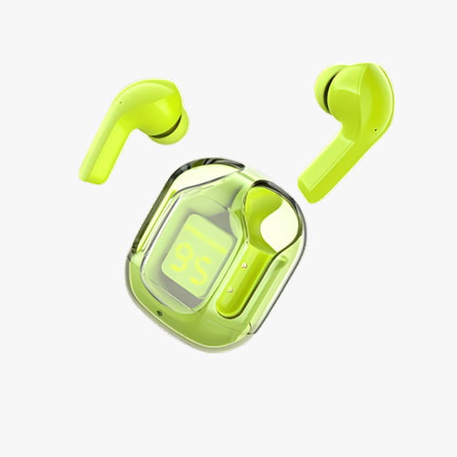 Earbuds Air 31 Airpods Wireless Earbuds With Crystal Transparent Case.