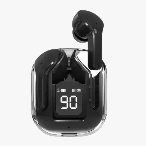 Earbuds Air 31 Airpods Wireless Earbuds With Crystal Transparent Case.