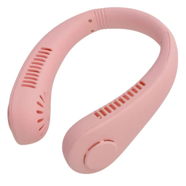 X5 Leafless Hanging Neck Fan With Adjustable Neck Band.