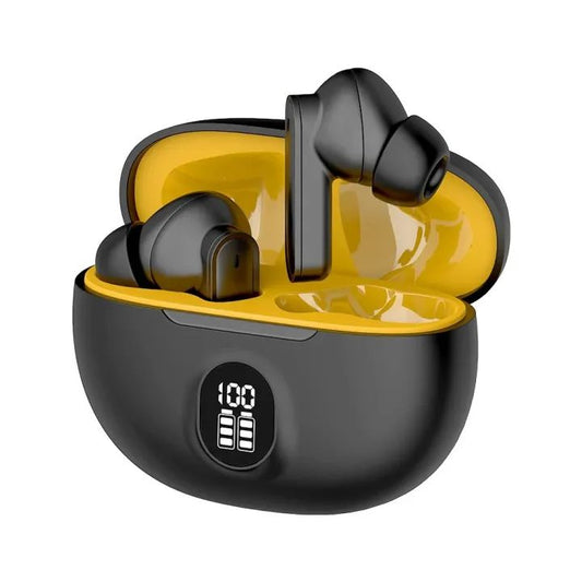 TWS Wireless Earbuds with LED Display ENC Noise Cancellation.